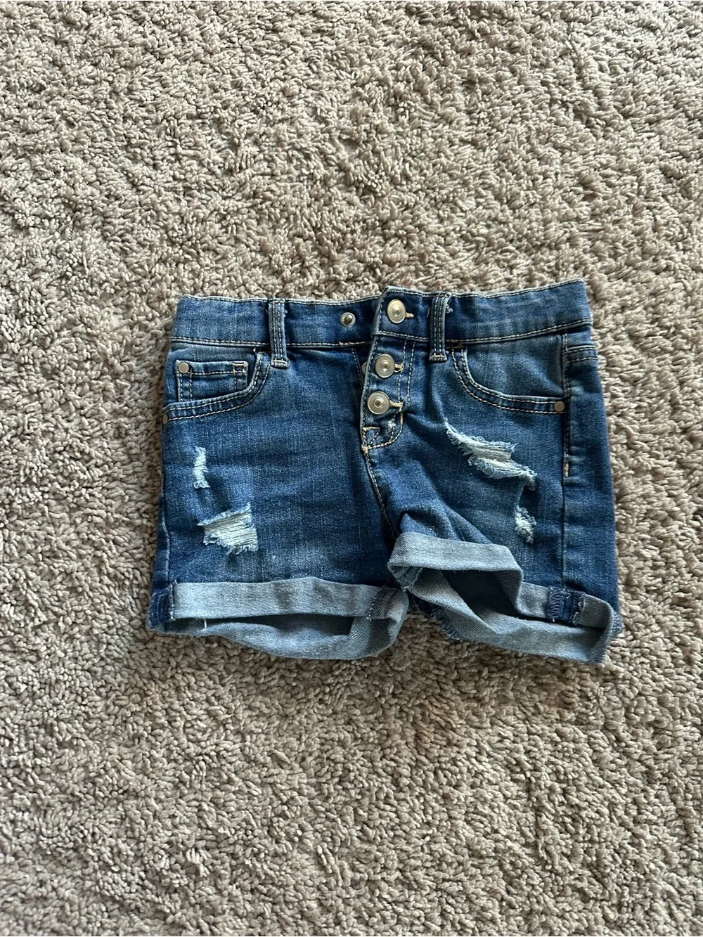 5 Piece Bundle for Girls, three pieces shorts and 2 T-Shirts